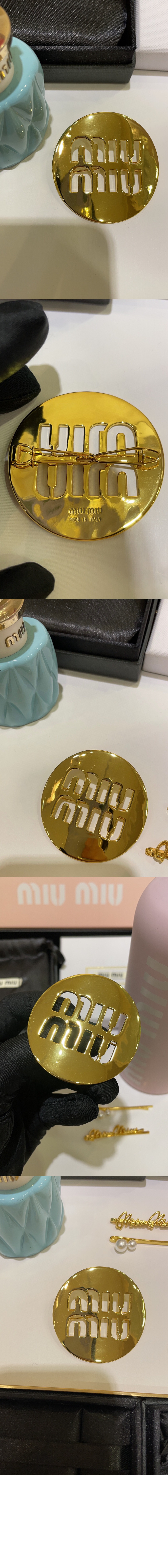 헤어 클립 5JF128 > 미우미우