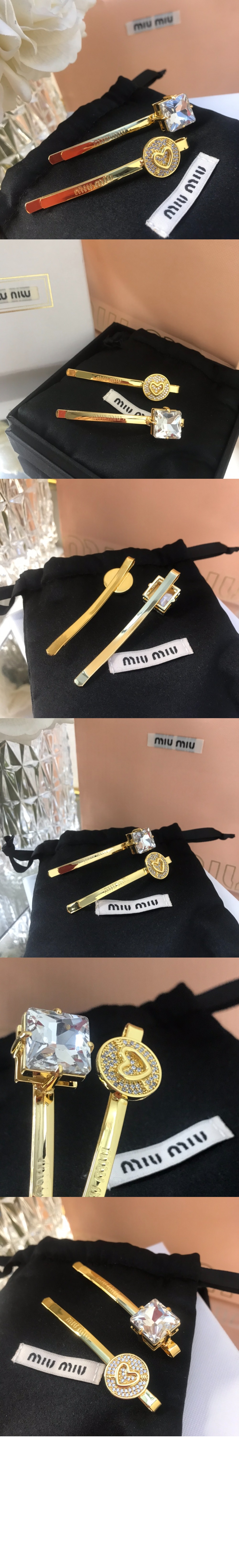 헤어 클립 5JF112 > 미우미우