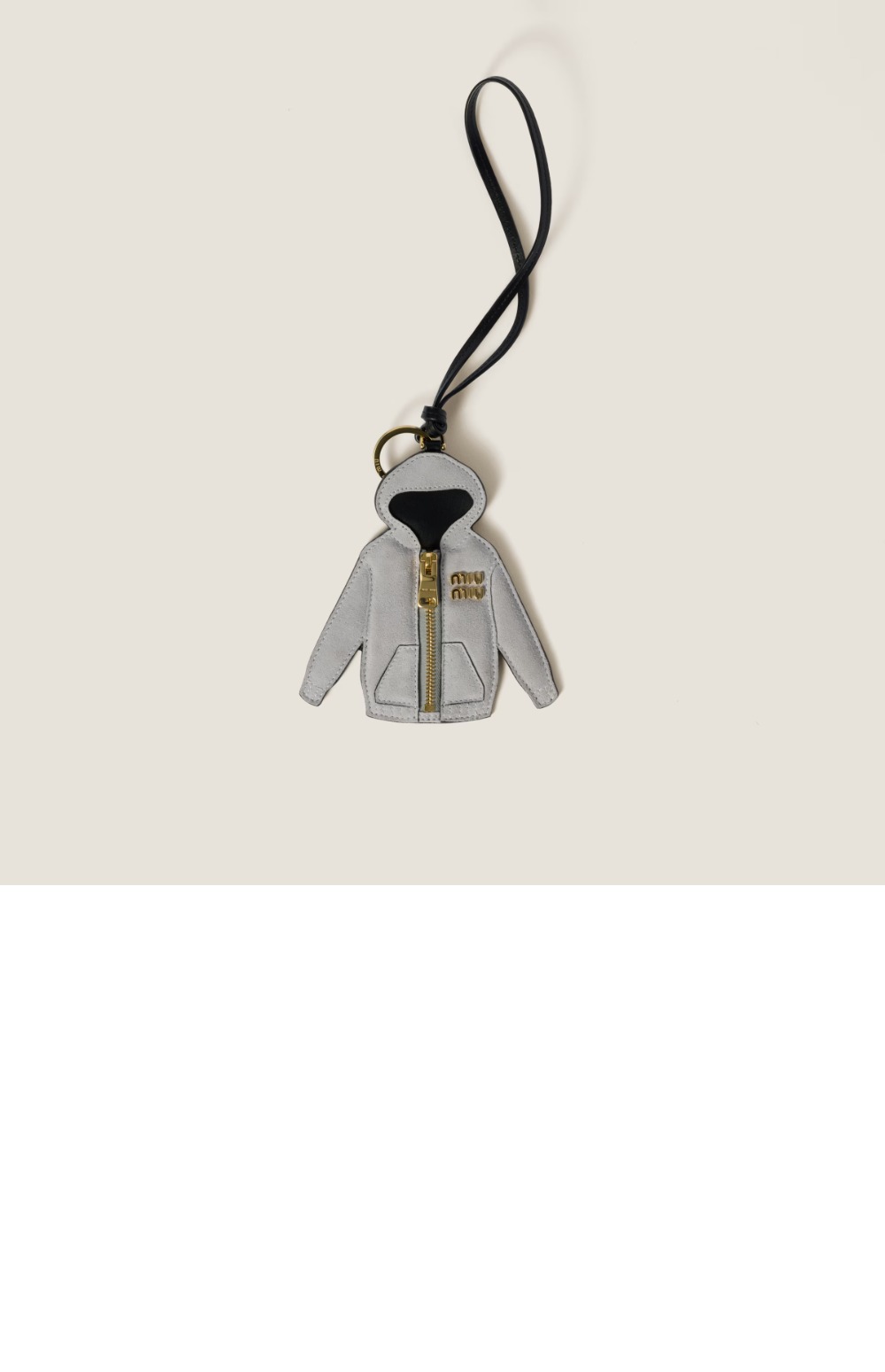 트릭 가죽 키링 5TL530 > 미우미우