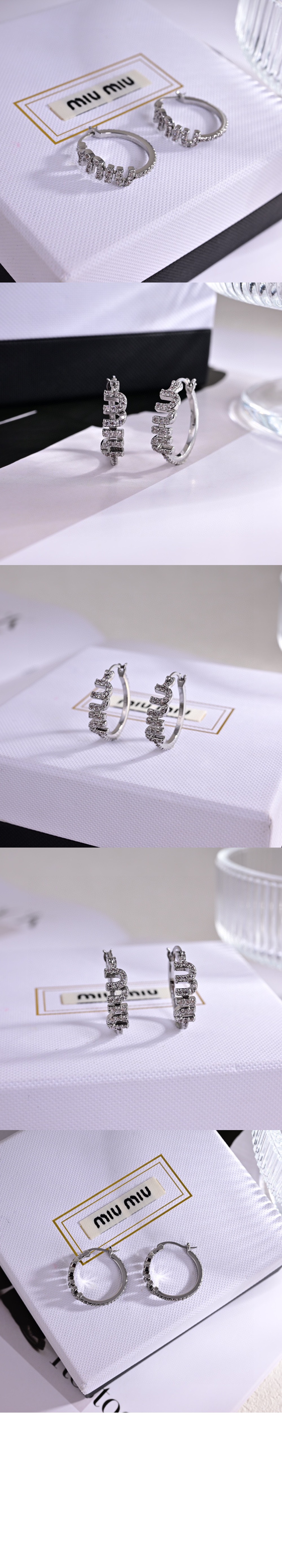 에나멜 이어링 5IO107 > 미우미우