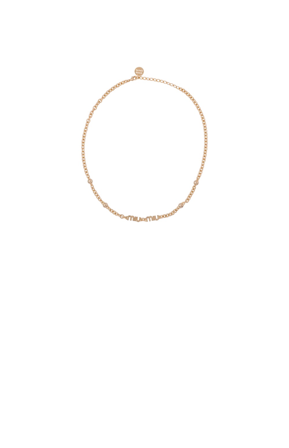 메탈 네크리스 5IC059 > 미우미우