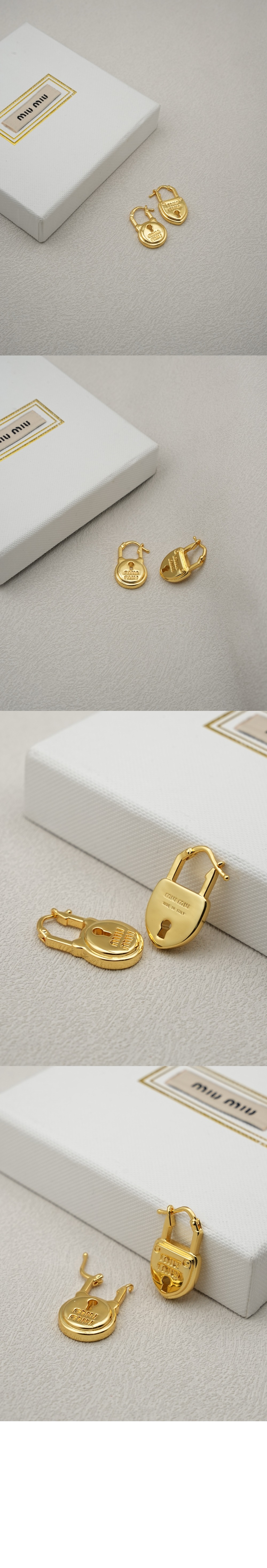 메탈 이어링 5IO215 > 미우미우