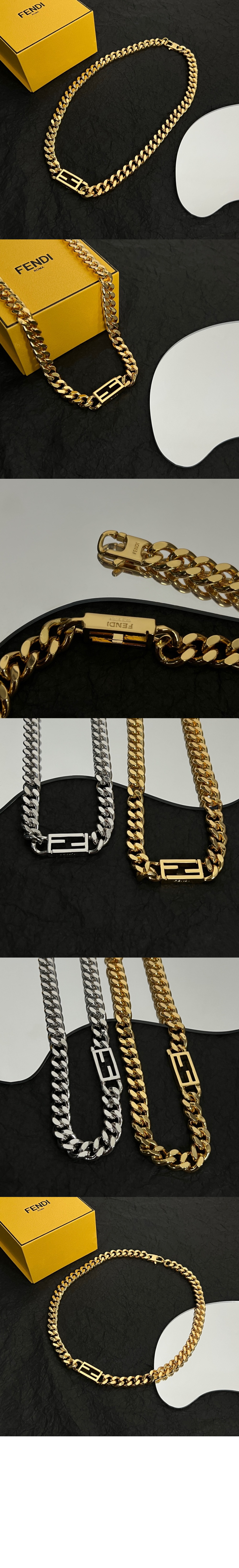 바게트 네크리스 7AJ540 > 펜디