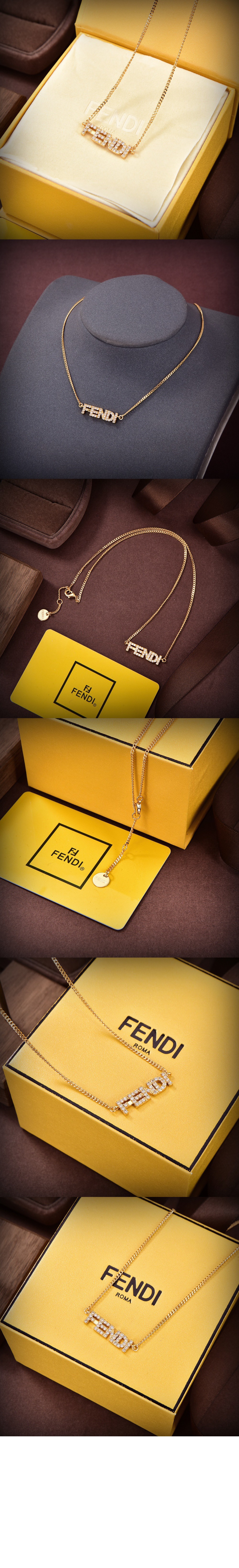 바게트 네크리스 8AH252 > 펜디