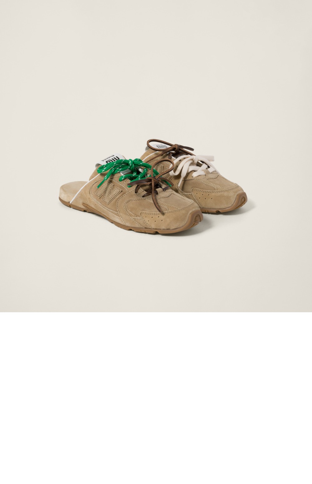 530 SL 스웨이드 뮬 5E333E > Sandal Slippers - 샌들 슬리퍼