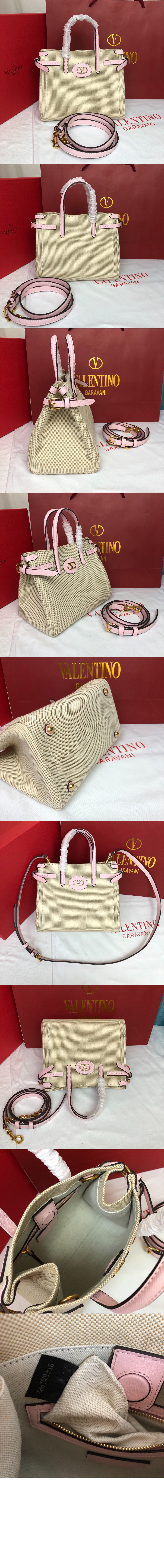 가라바니 앙티브 카룽 디테일 캔버스 스몰 쇼퍼백 > Antibes - 앙티브