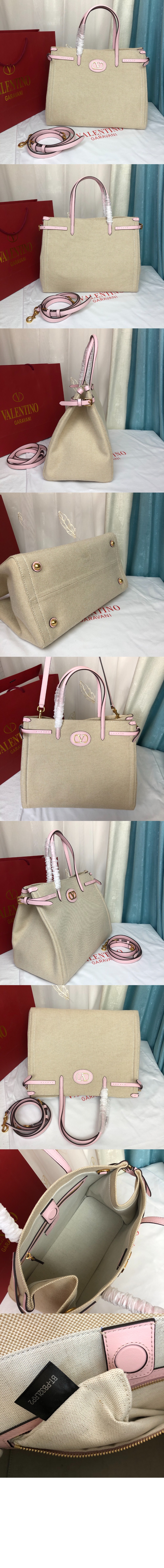 가라바니 앙티브 미디엄 캔버스 쇼퍼백 > Antibes - 앙티브