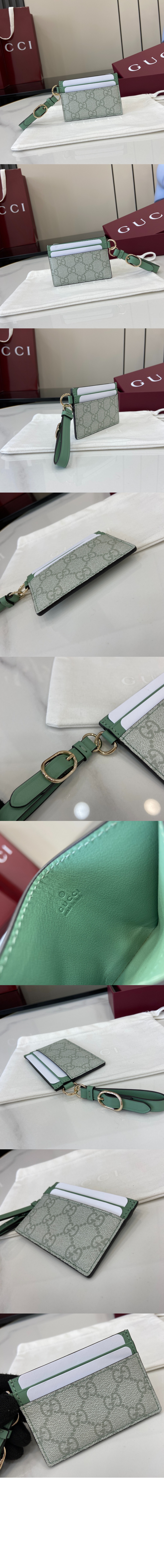 GG 엠블럼 스트랩 카드 케이스 819121 > GG Emblem - GG 로고