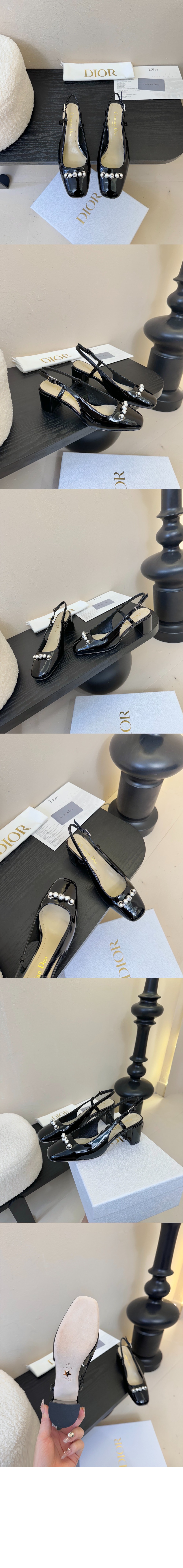 파리 슬링백 펌프스 KCV34 > J'Adior - 슬링백 펌프스