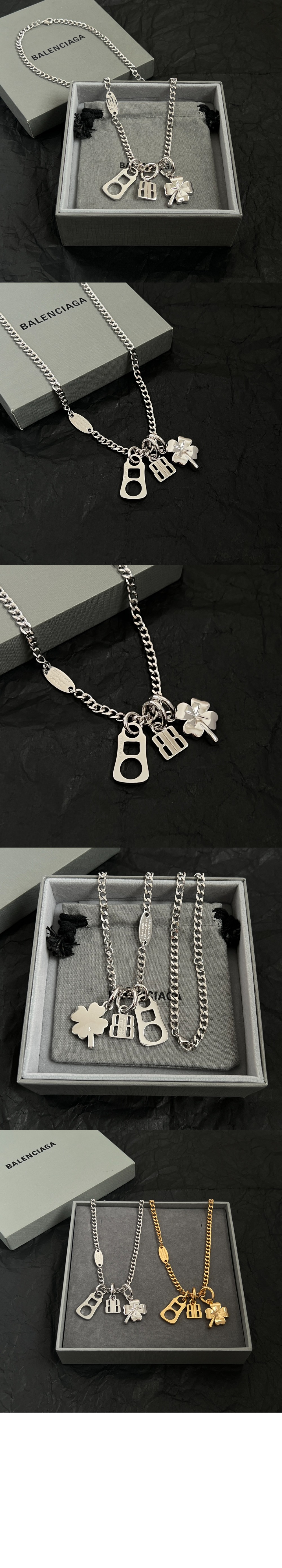 캐러셀 클로버 컬렉터 네크리스 833168 > Etc - 기타제품