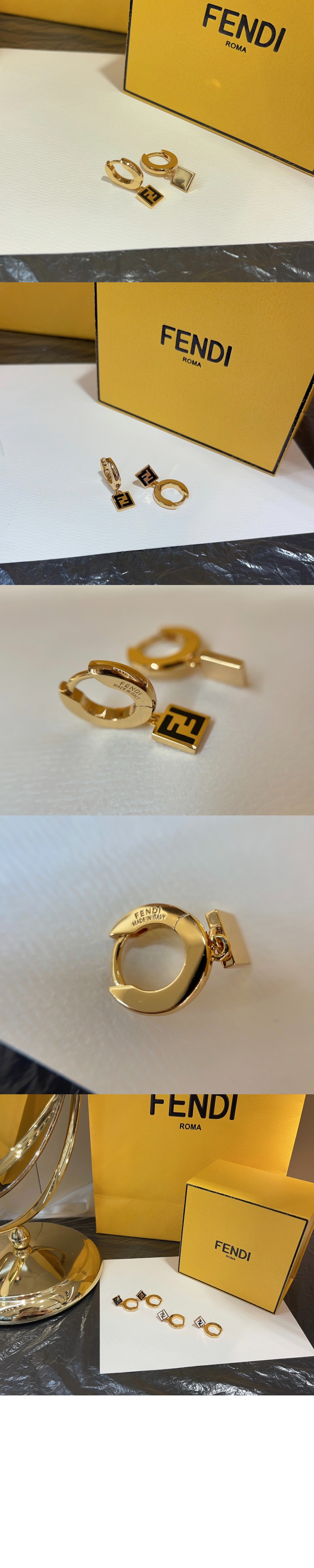 F Is 이어링 8AH990 > 펜디