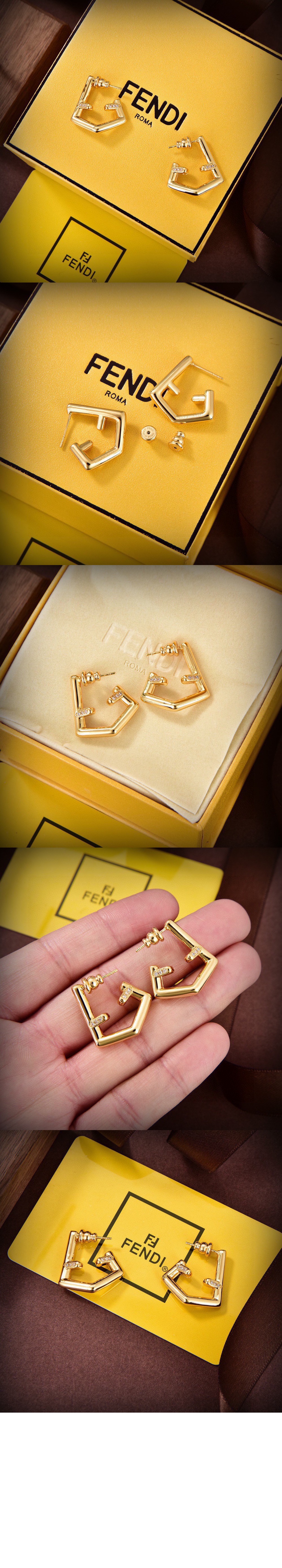 이어링  8AH953 > 펜디