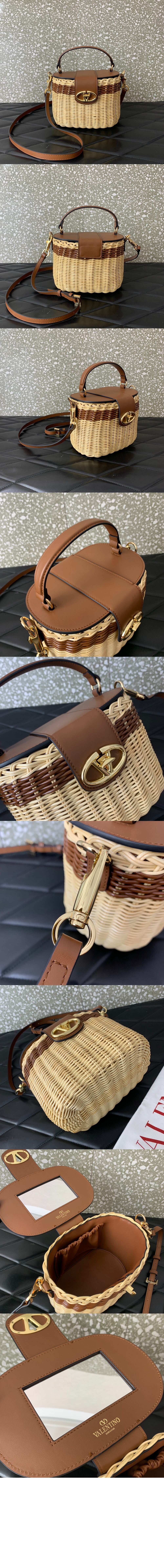 SIGNATURE 고리 버들 세공 케이스백 > VLogo Signature - 브이로고 시그니처