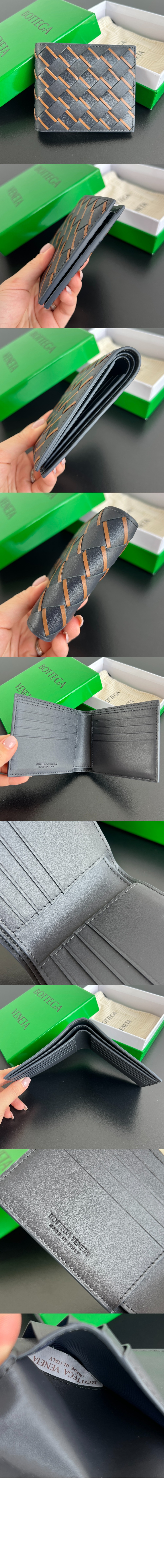 인트레치아토 폴더형 지갑 743211 > Intrecciato Card Case - 인트레치아토 카드지갑