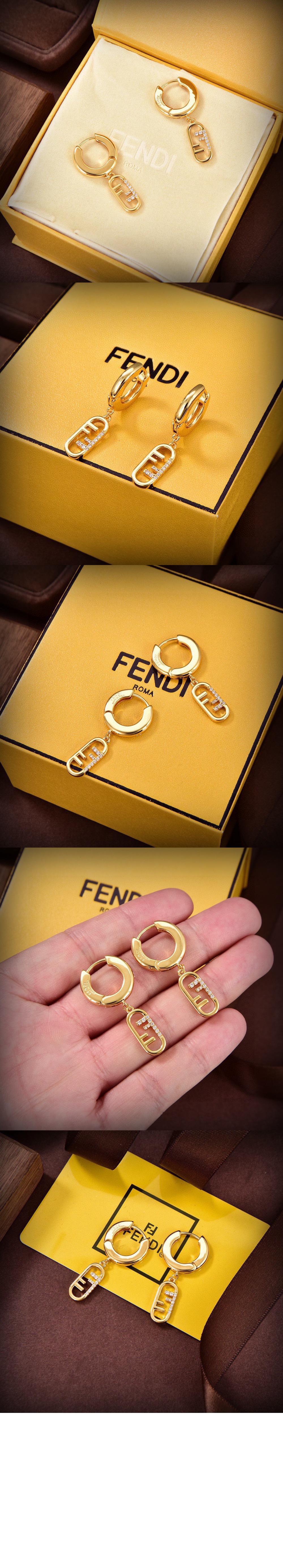 오’락 이어링  8AH327 > 펜디