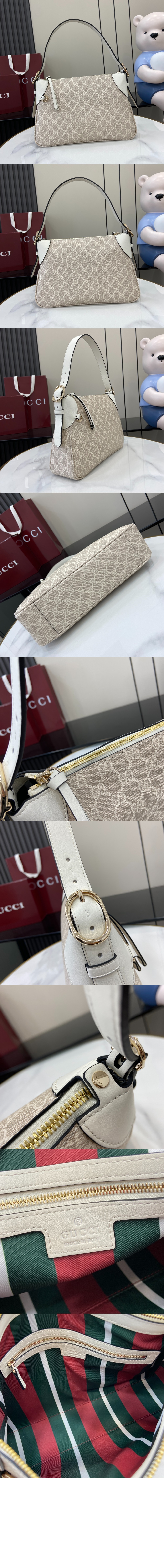 GG 엠블럼 미디엄 숄더백 ‎815216 > GG Emblem - GG 엠블럼