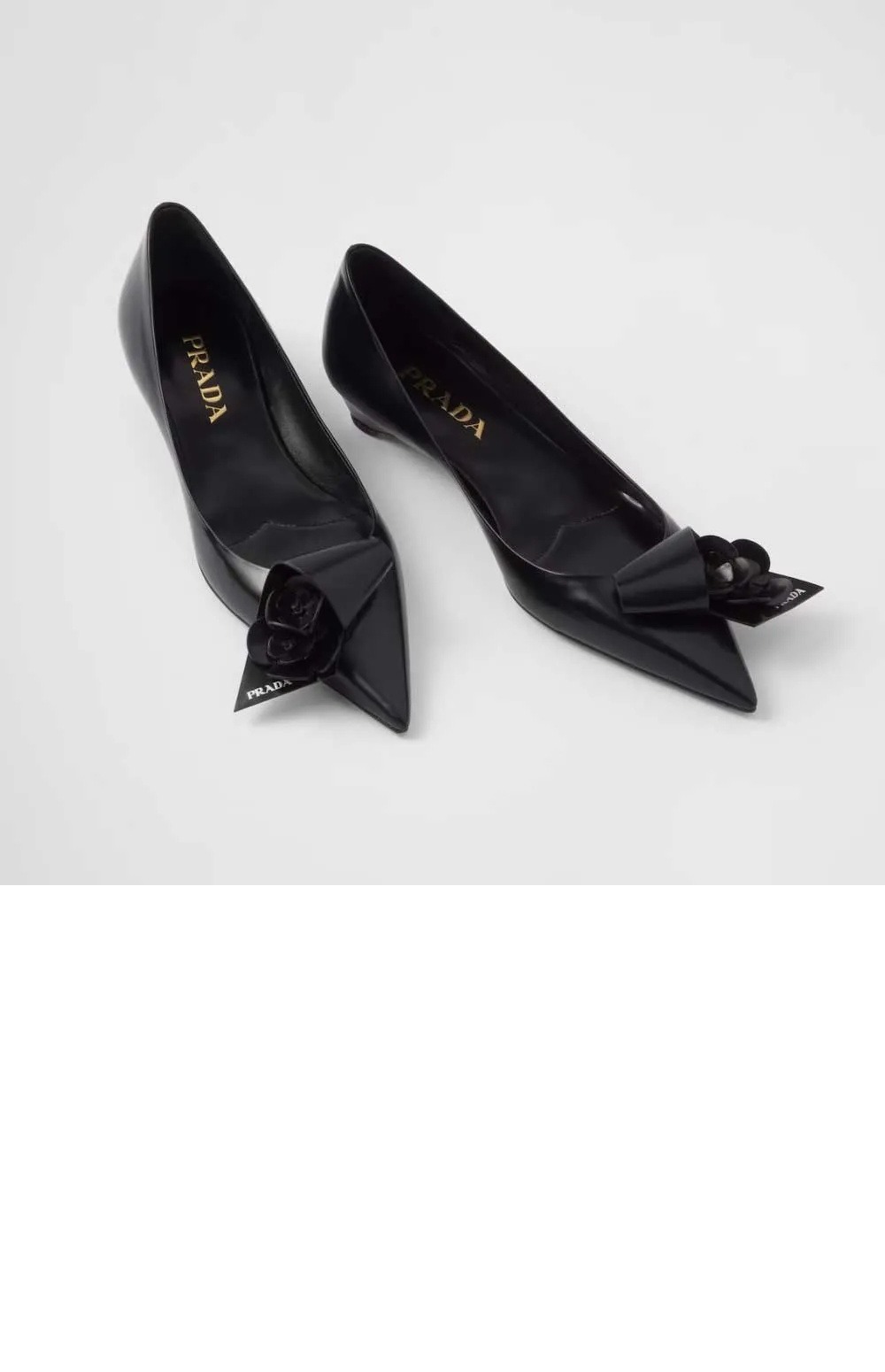 브러쉬드 가죽 펌프스 1I363N > Micro Heels - 마이크로 힐