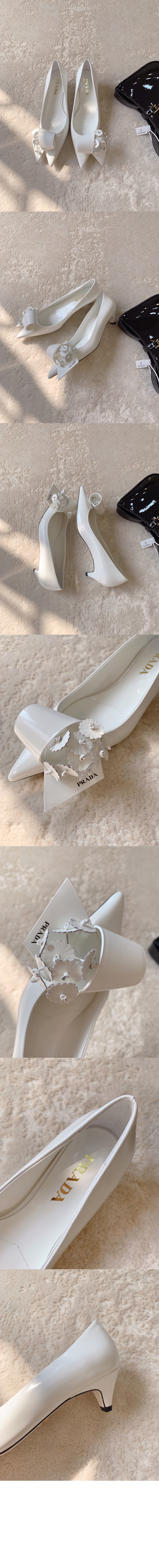 브러쉬드 가죽 펌프스 1I363N > Micro Heels - 마이크로 힐