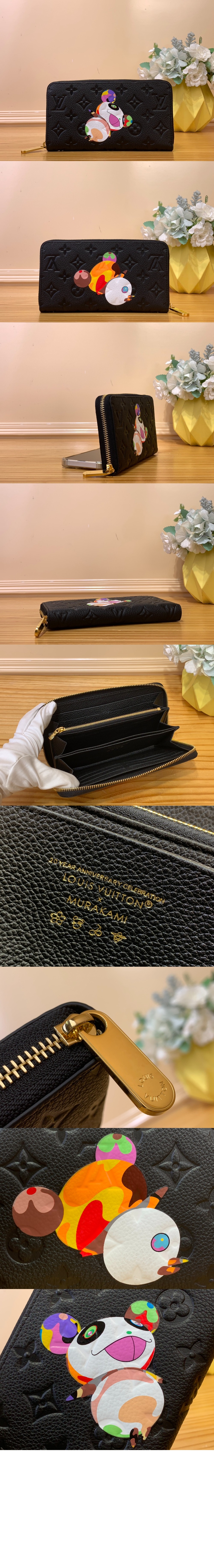 LV × TM 지피 지갑 팬더 한정판 M14160 > Zippy - 지피 지갑