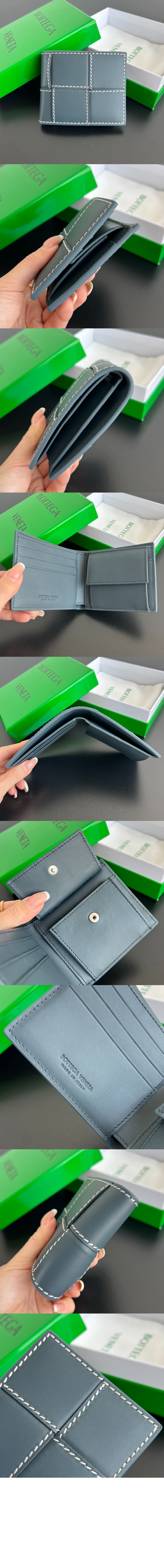 보테가베네타 카세트 비폴드 지갑 위드 코인 퍼스 749455 > Cassette - 카세트