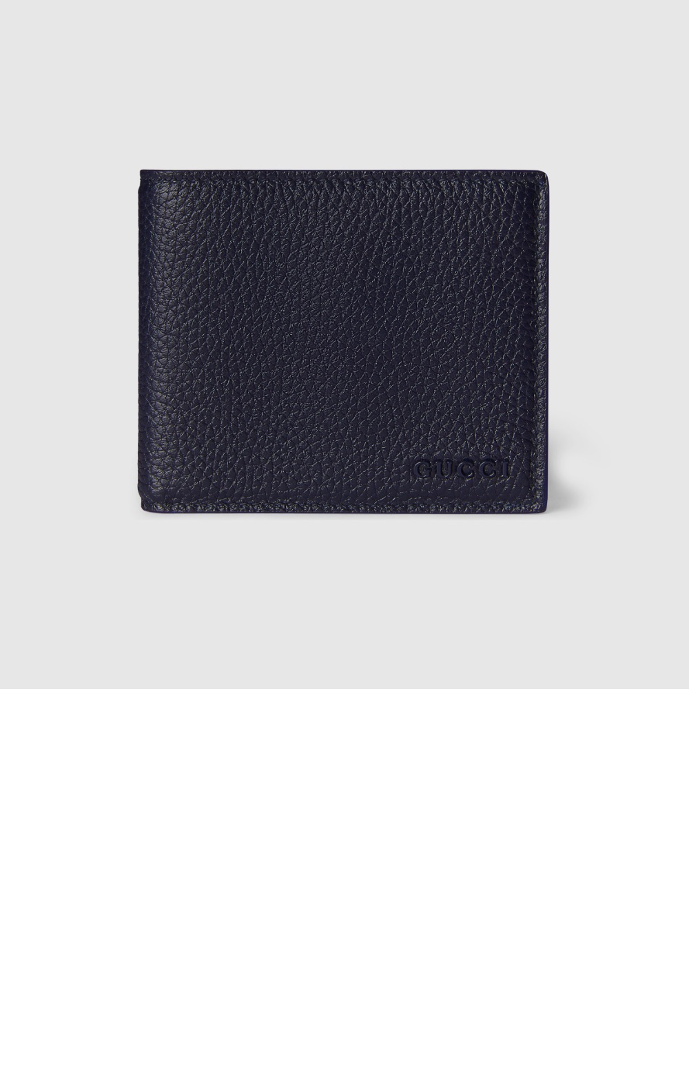 찌 로고 반지갑 지갑 817019 > GG Emblem - GG 로고