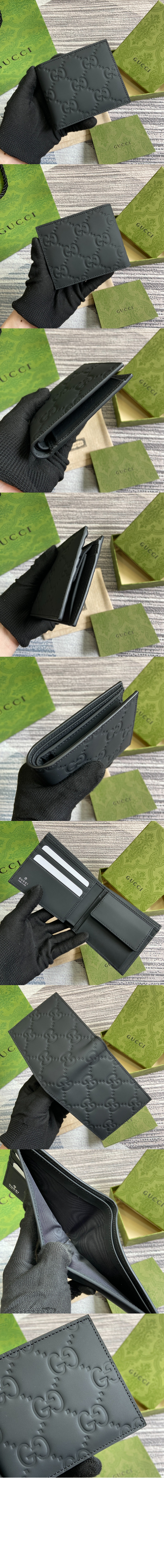 GG 더블 접이식 고무 가죽 지갑 771311 > Etc - 기타제품