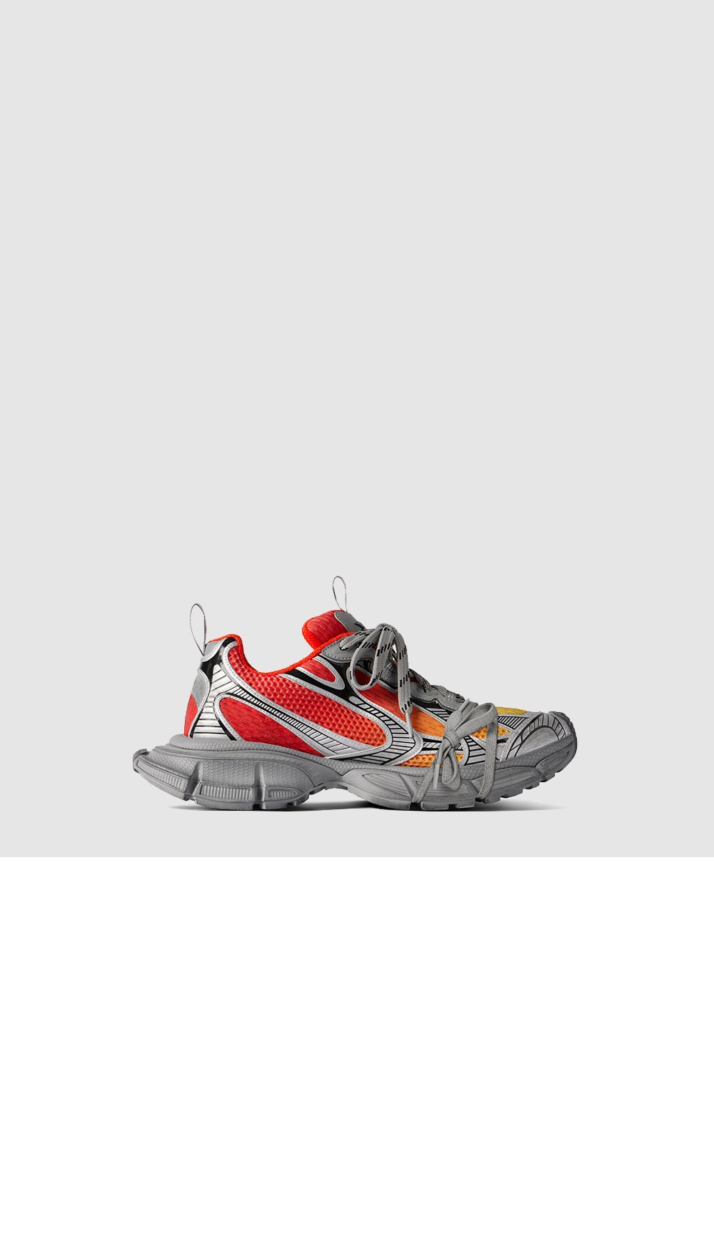 3XL 라인스톤 스니커즈 734734 > 3XL - 3XL