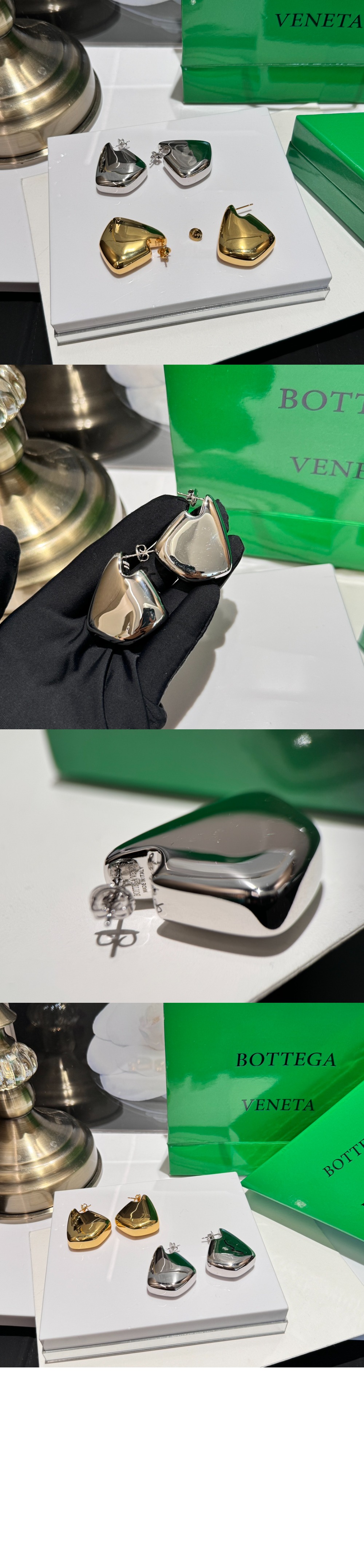 라지 핀 이어링 786206 > 보테가베네타