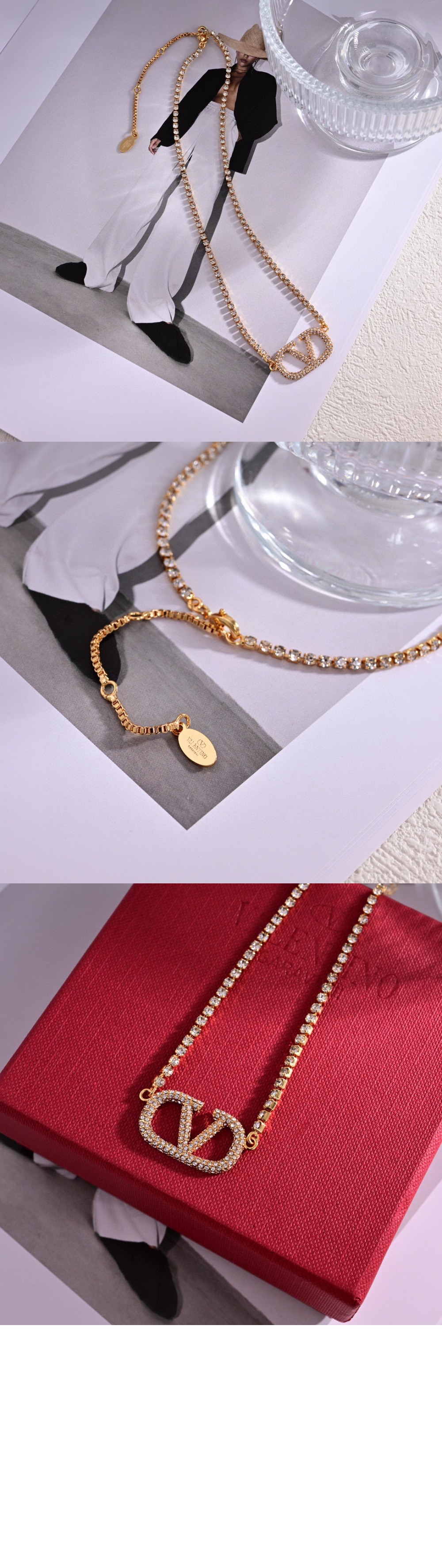 크리스털 네크리스 > 발렌티노