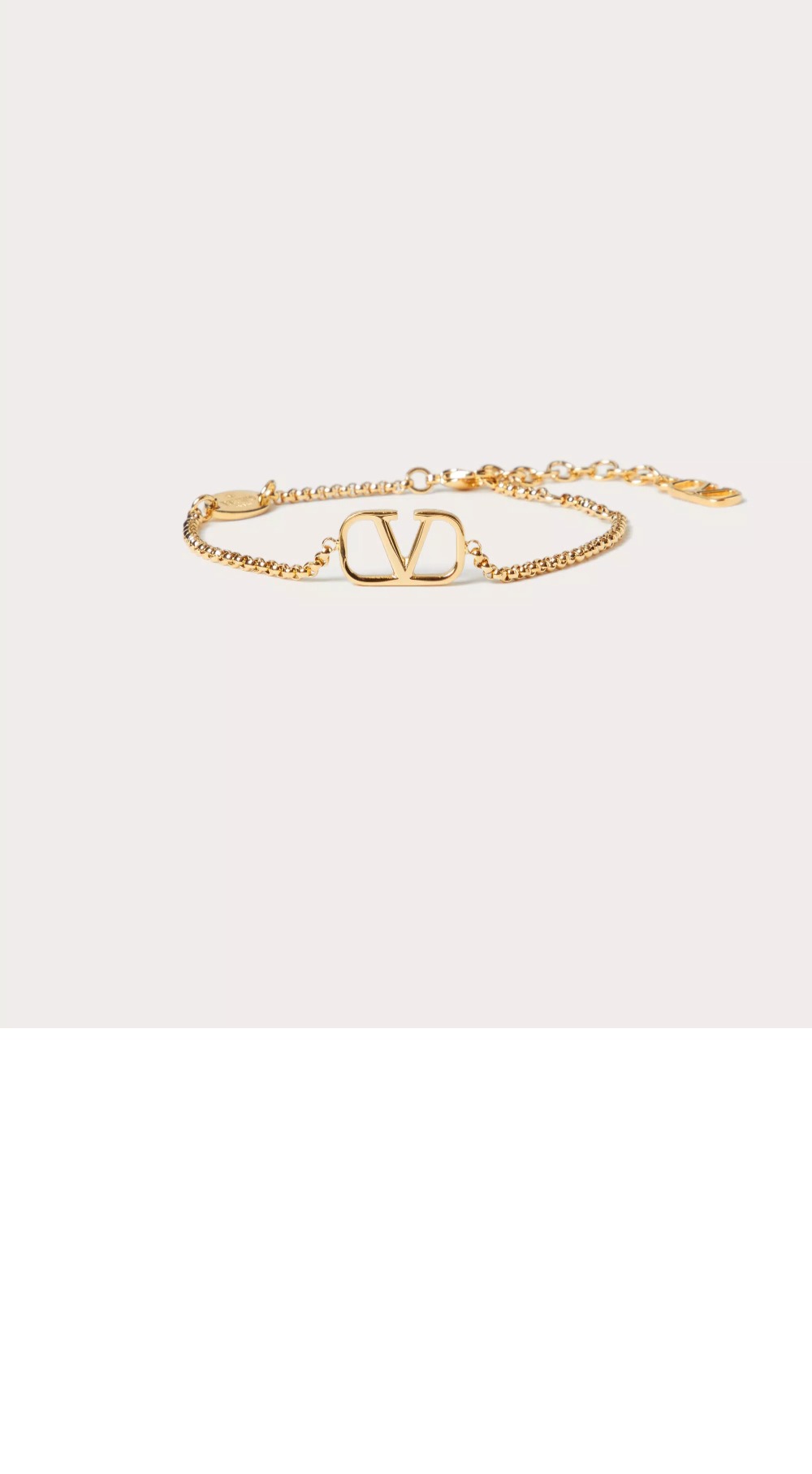 브이로고 시그니처 메탈 브레이슬릿 > 발렌티노