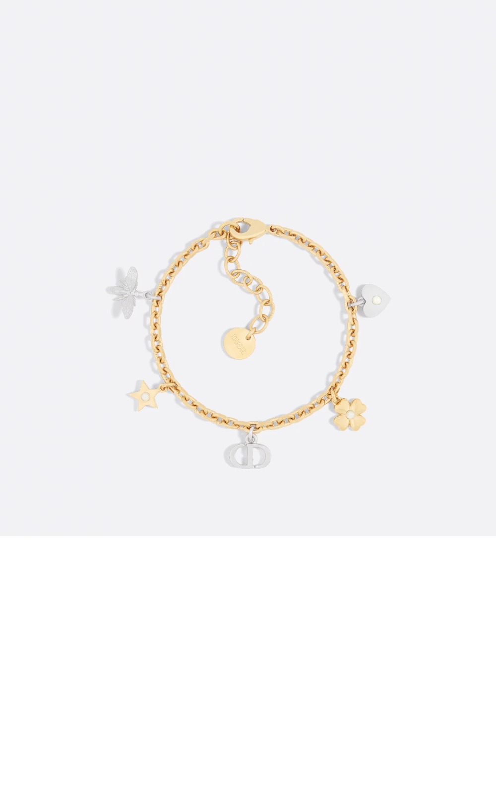 Petit CD Lucky Charms 팔찌 B2939 > 디올