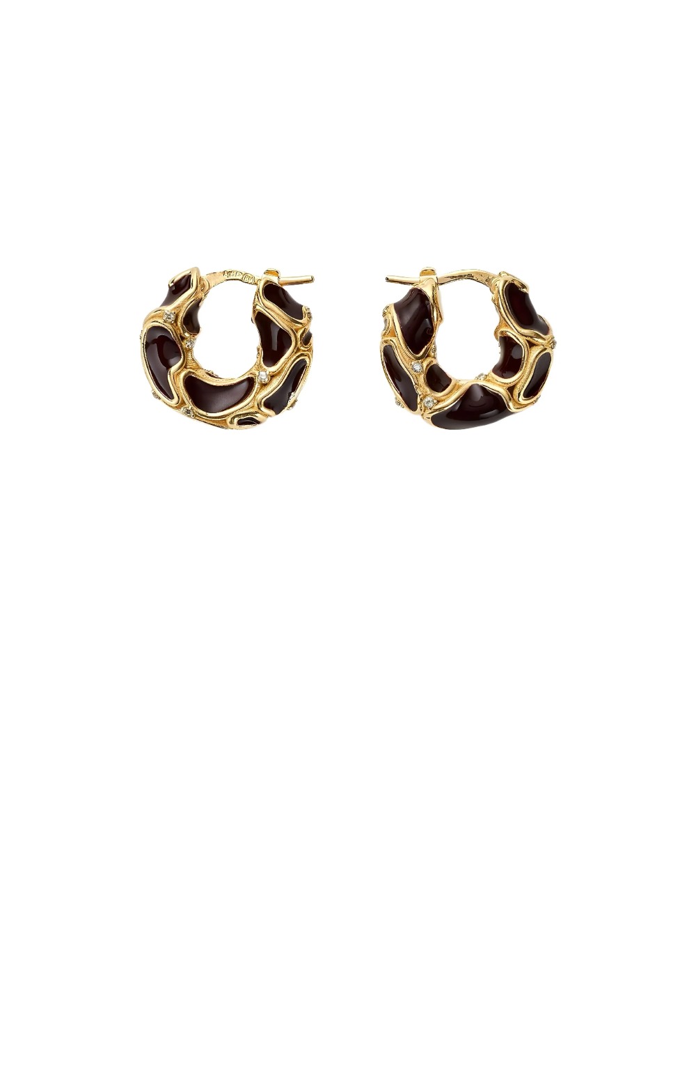 메를로 용암 원형 이어링 743520 > 보테가베네타