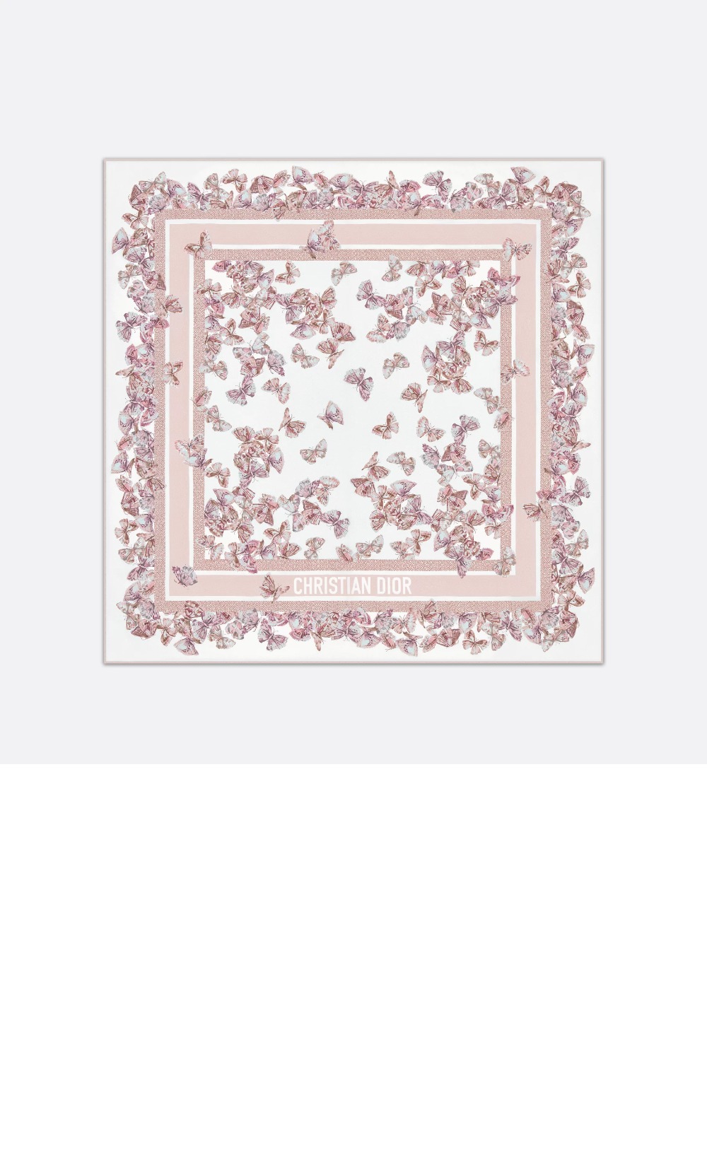 Camo Papillon 90 스퀘어 스카프 52PAC > 디올