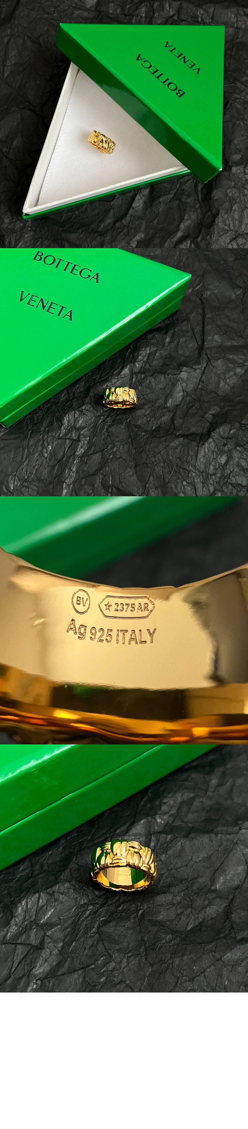 플리츠 링 732038 > 보테가베네타