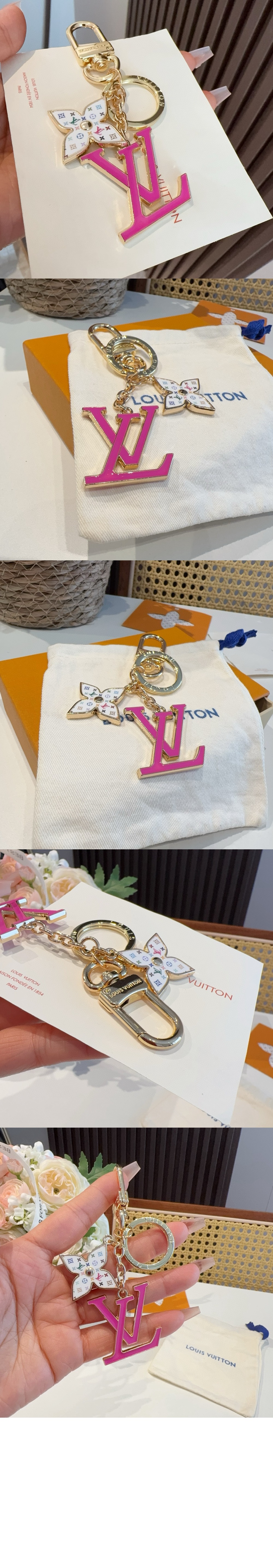 LV x TM LV 아이코닉 모노그램 멀티컬러 키 홀더 M02466 > Etc - 기타제품