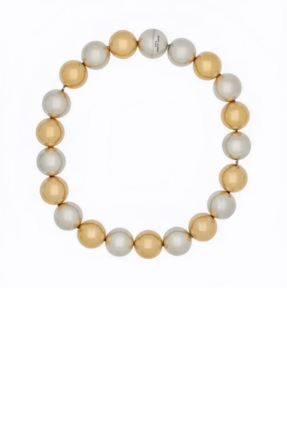 메탈 볼 목걸이 693802 > 생로랑