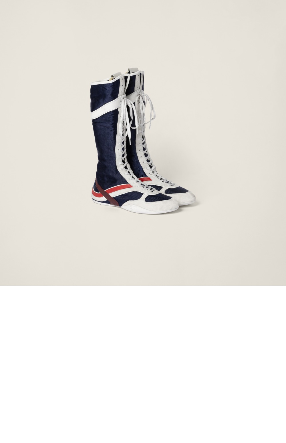 김나지움 기능성 소재 및 스웨이드 복서 부츠 5W429E > Boots - 부츠