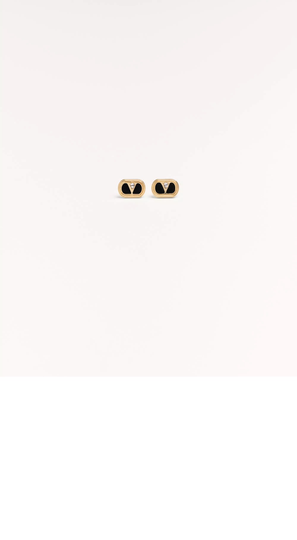 크리스털 메탈 이어링 > 발렌티노