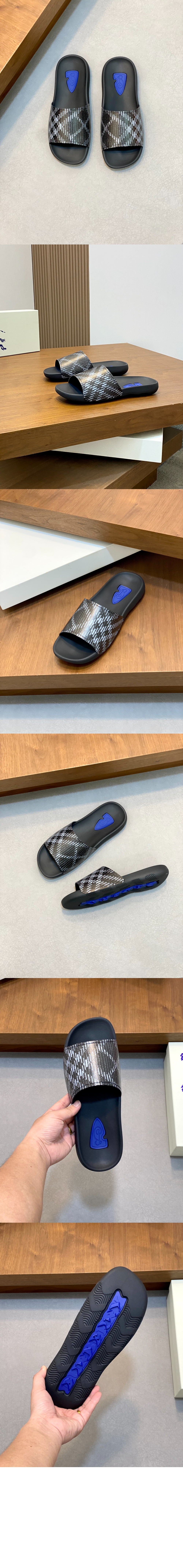 체크 다이브 슬라이드 81024211 > Sandal Slippers - 샌들 슬리퍼