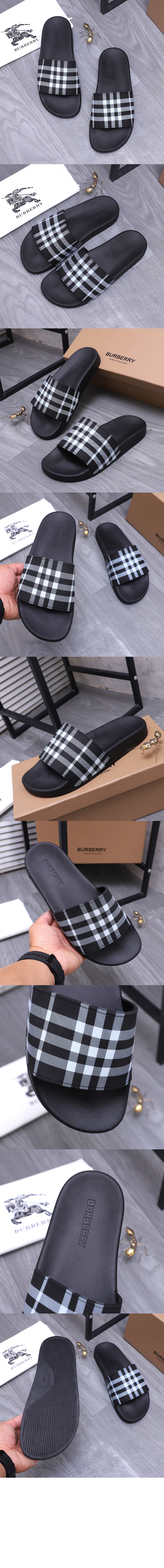 체크 슬라이드 81075141 > Sandal Slippers - 샌들 슬리퍼