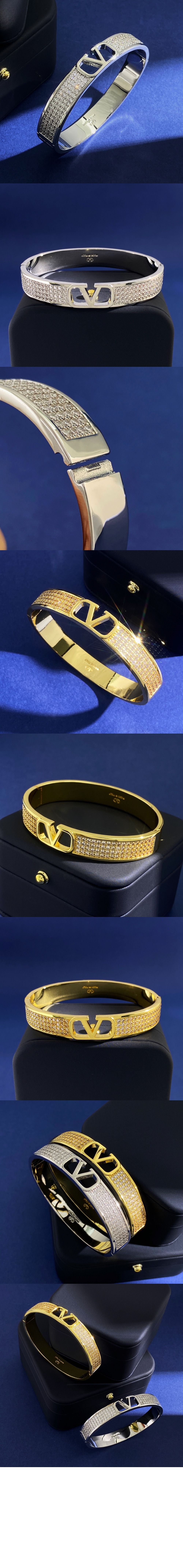 브이로고 크리스털 뱅글 > 발렌티노