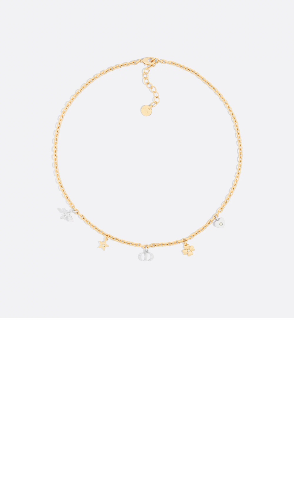 Petit CD Lucky Charms 목걸이 N3392 > 디올