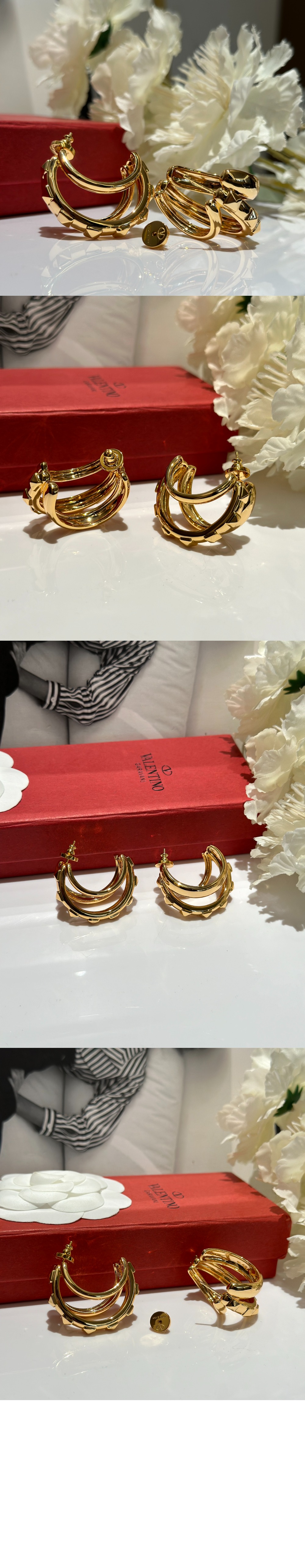 ROCKSTUD 이어링 > 발렌티노