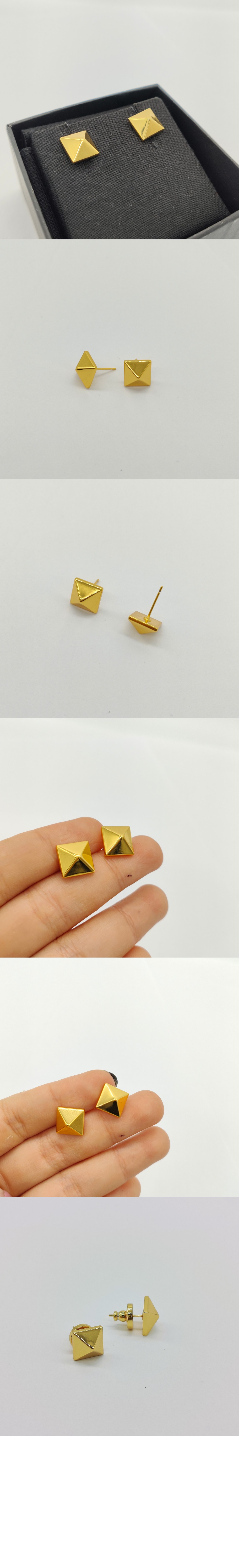 락스터드 메탈 이어링 > 발렌티노