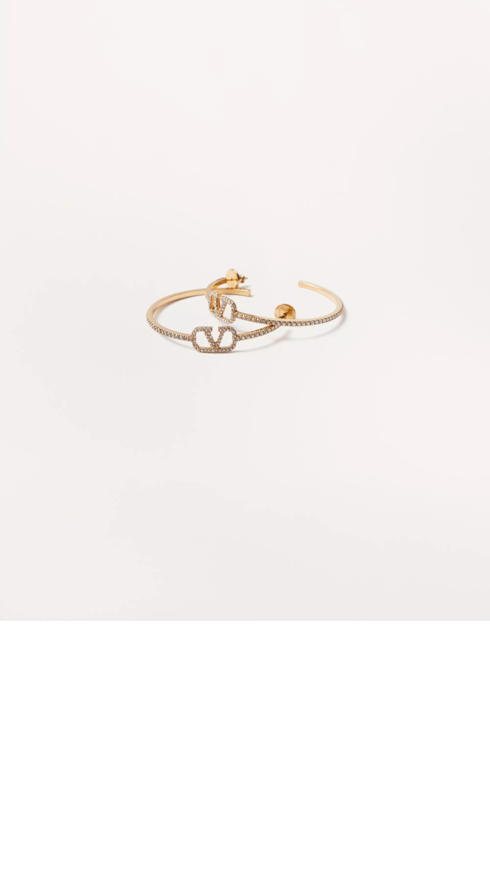 크리스털 이어링 > 발렌티노