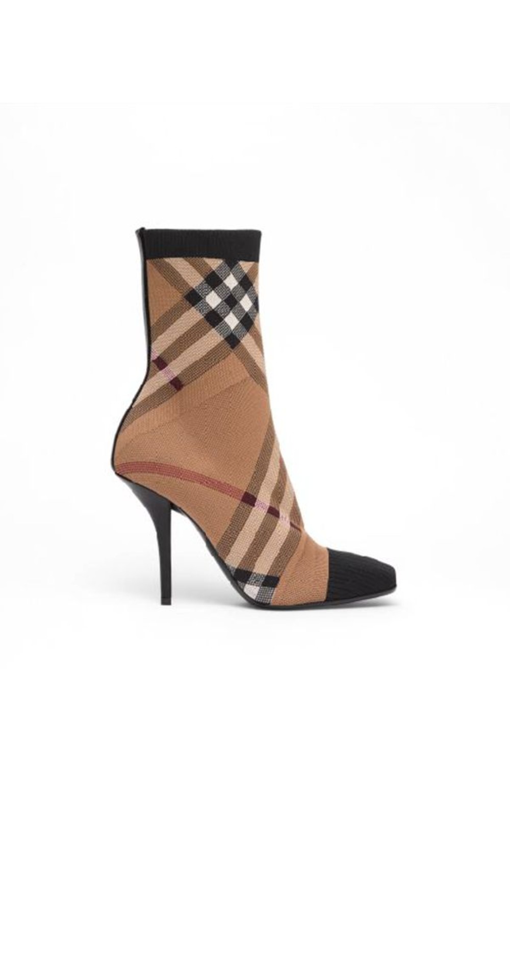 니테드 체크 소크 부츠 80631601 > Boots - 부츠