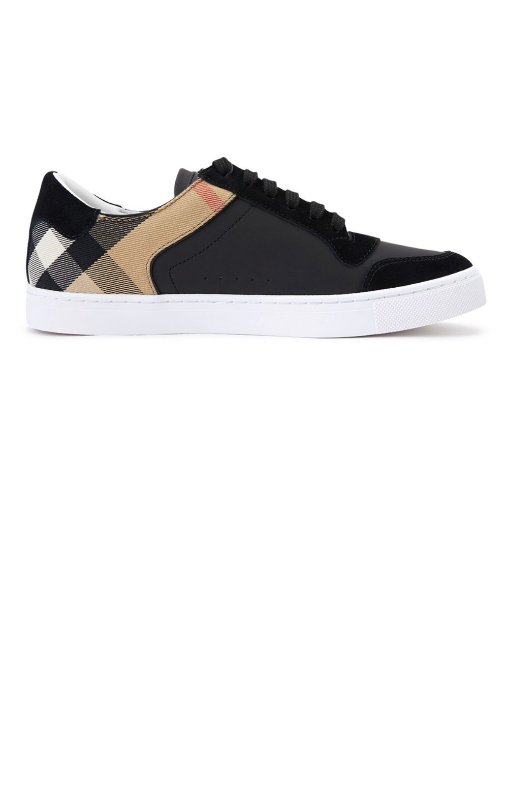 체크 스웨이드 레더 스니커즈 80241241 > Sneakers - 스니커즈