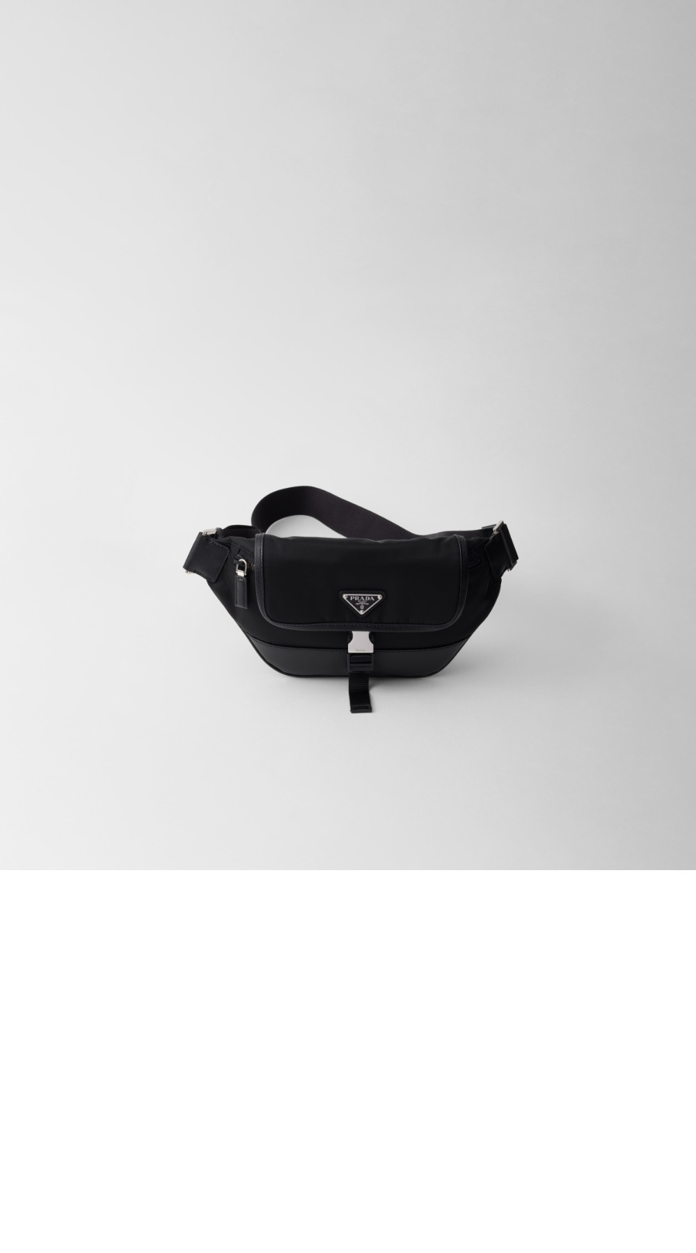 리나일론 및 사피아노 가죽 숄더백 2VH176 > Re-Nylon - 레나일론