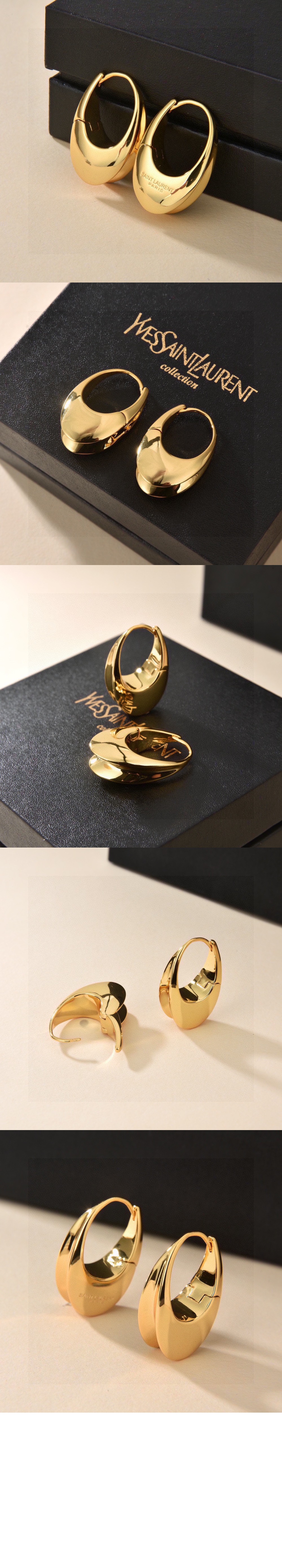 메탈 소재의 ARTY 이어링 724321 > 생로랑