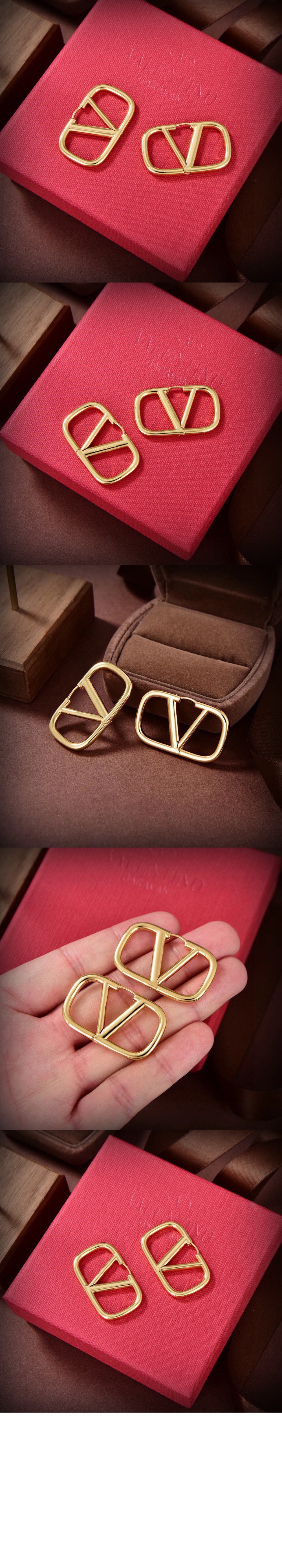 브이로고 시그니처 이어링 > 발렌티노